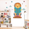 Vinils per decorar escoles i biblioteques - Lleó llegint