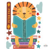 Vinils per decorar escoles i biblioteques - Lleó llegint
