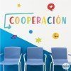 School decoration with wall stickers - Cooperation