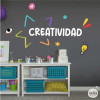 ¡Elige idioma! Creatividad – Vinilos educativos para decorar escuelas e institutos