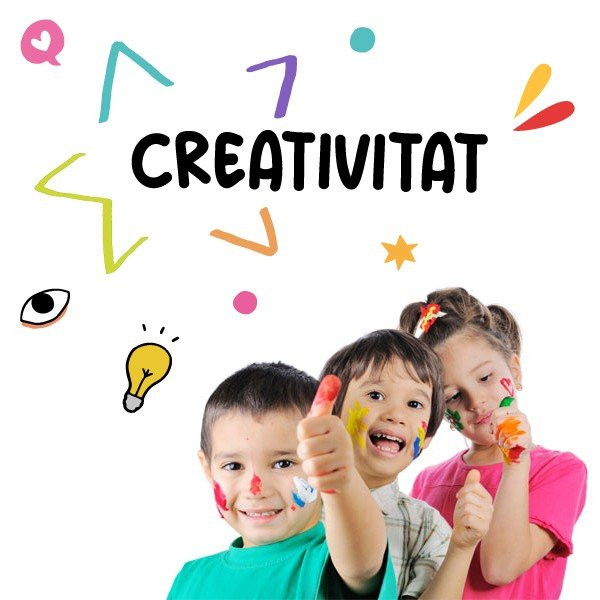 Choose language! Creativity – Educational stickers to decorate schools and institutes