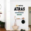¡Elige idioma! No mires atrás - Vinilos decorativos con frases