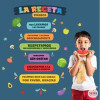 ¡Elige idioma! La receta mágica - Vinilos decorativos para comedores escolares
