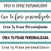 Design the phrase you want on sticker! - Stickers with personalized phrases