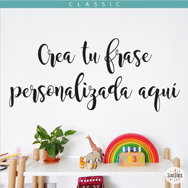 Design the phrase you want on sticker! - Stickers with personalized phrases