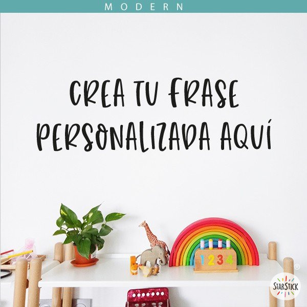 Design the phrase you want on sticker! - with personalized phrases