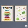 Choose language! The magic recipe - Pack of 2 sheets for school canteen