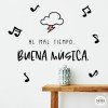 Al mal tiempo, buena música - Vinilos decorativos para adolescentes