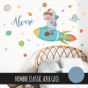 Niño con cohete - Vinilos de pared - Ideas para decorar habitaciones infantiles