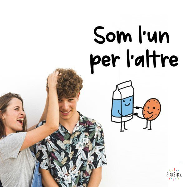 Som l'un per a l'altre - Vinilos decorativos - Vinilos casa