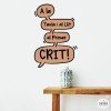 A la taula i al llit, al primer crit! - Vinils decoratius en català