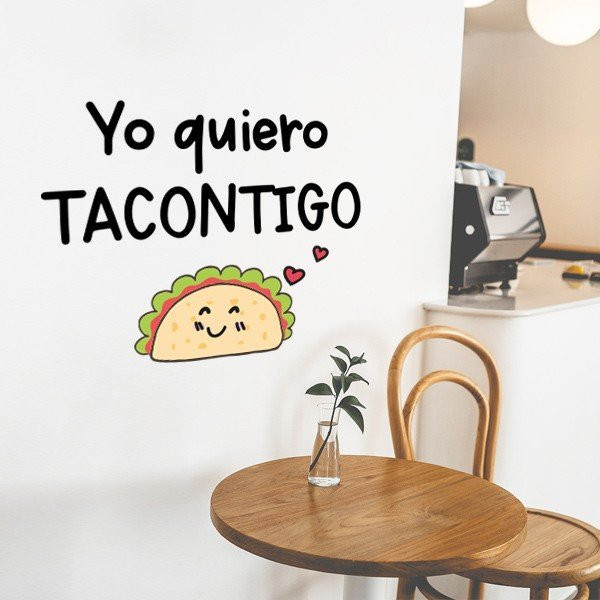 Tacontigo - Stickers muraux originaux et amusants