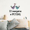 Idees per decorar amb vinils de paret - Et menjaria a petons