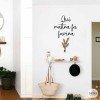 Qui matina, fa farina - Stickers décoratifs originaux