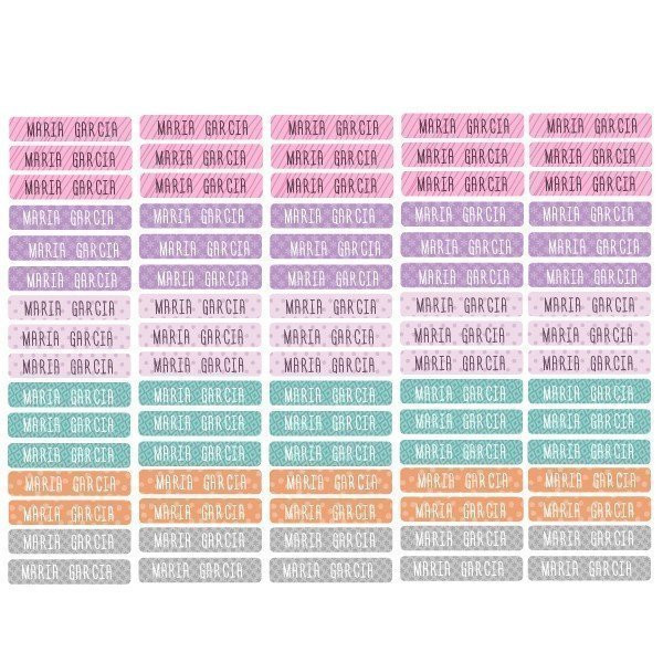 Model 24 - Etiquetes multiús rectangulars - Mini