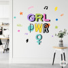 GRL PWR - Vinilos decorativos - Ideas para decorar espacios juveniles