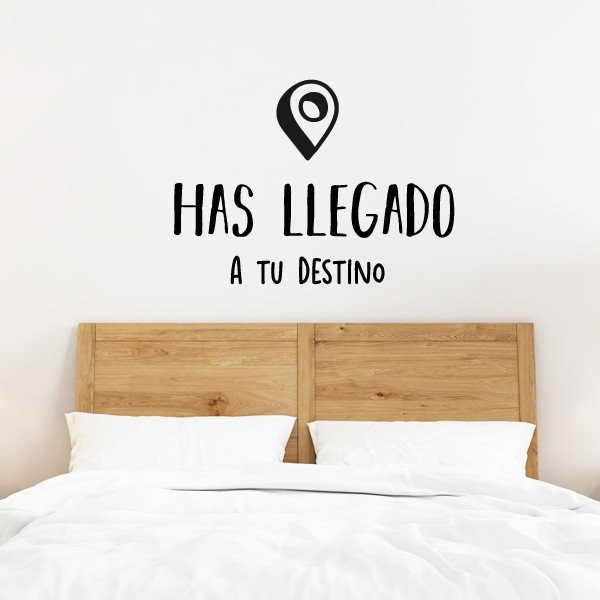Vous êtes arrivé à destination - Stickers décoratifs pour murs
