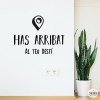 Vous êtes arrivé à destination - Stickers décoratifs pour murs