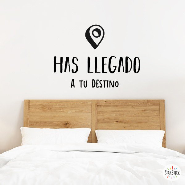Has arribat al teu destí - Vinils decoratius per a parets