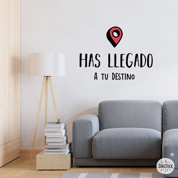 Has arribat al teu destí - Vinils decoratius per a parets