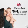 A mother's love is infinite - Decorative stickers for the home