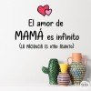 A mother's love is infinite - Decorative stickers for the home