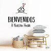 Decorative wall decals for the home - Welcome to our home - Wall decoration