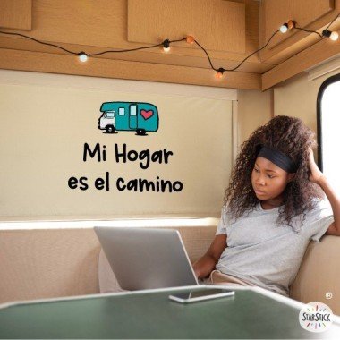 My home is the road - Decorative vinyls - Campers and Motorhomes