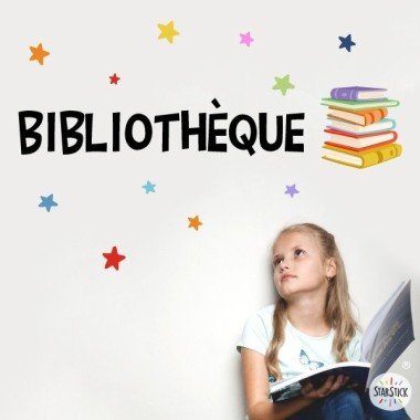 Bibliothèque - Stickers...