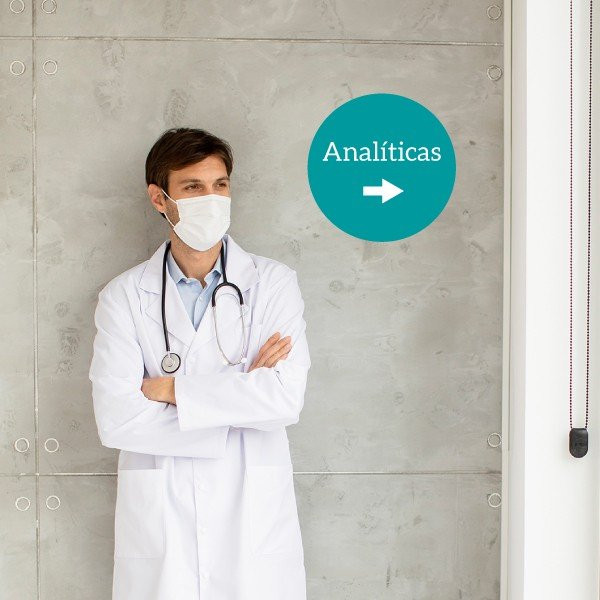 Affiches signalétique personnalisables - Stickers pour centres de santé