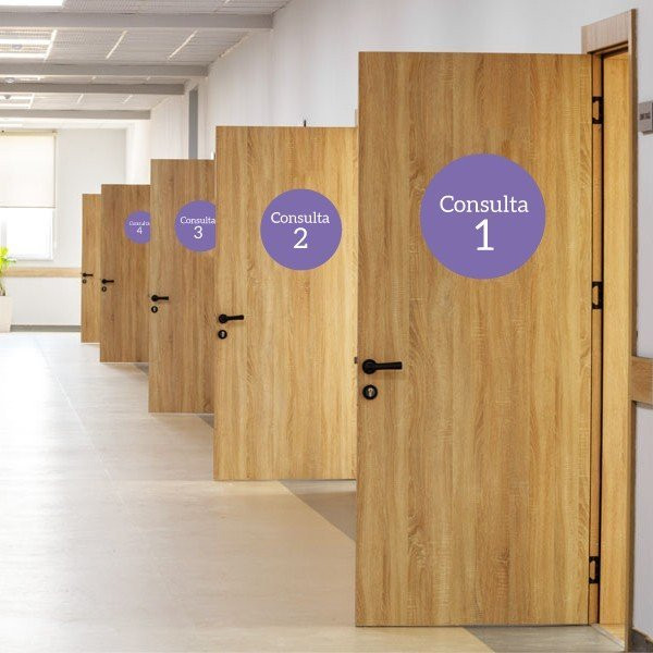 Affiches signalétique personnalisables - Stickers pour centres de santé