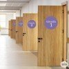 Affiches signalétique personnalisables - Stickers pour centres de santé