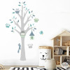 Árbol con animales - Vinilos decorativos - Decoración infantil