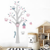 Árbol con animales - Vinilos decorativos - Decoración infantil