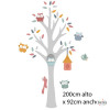 Árbol con animales - Vinilos decorativos - Decoración infantil