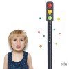 Sticker toise - Feu tricolore - Formule 1 - Décoration enfant