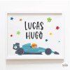 Formula 1 car - Customizable painting - Children's decoration