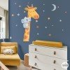Children’s decoration - Giraffe with koala - Wall decals