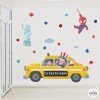 Taxi Nova York - Decora aules d'anglès amb vinils