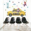 Taxi Nova York - Decora aules d'anglès amb vinils