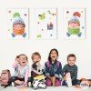 Medieval knights - Customizable paintings to decorate children's spaces