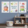 Medieval knights - Customizable paintings to decorate children's spaces