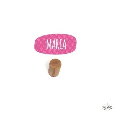 Personalized children's hanger - Oval