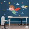 Decoración hospitales - Súper niño - Vinilo decorativo - Humanización de hospitales