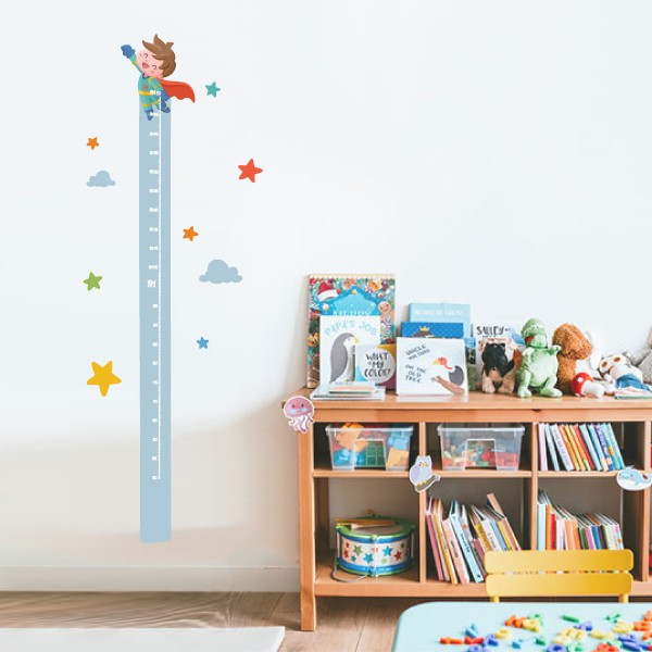 Vinil mesurador - Súper Nen - Decoració infantil