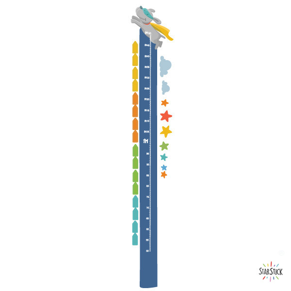 Vinil mesurador - Súper Gos - Decoració infantil
