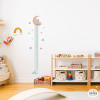 Osito en la luna - Vinilo medidor para habitaciones infantiles