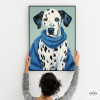 Living room painting - Dalmatian Dog