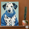 Living room painting - Dalmatian Dog