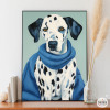Living room painting - Dalmatian Dog